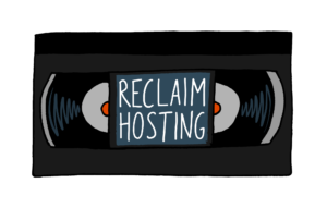 Reclaim Hosting VHS logo