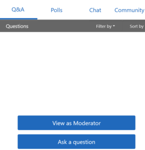 Whova Q&A Poll Chat Community Ask a Question